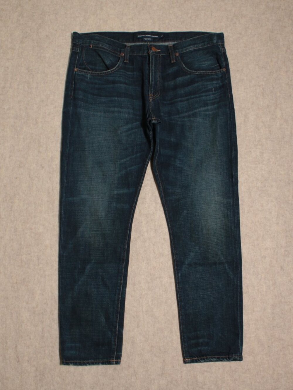 Ralph Lauren Sport Dark-Wash Skinny Jeans